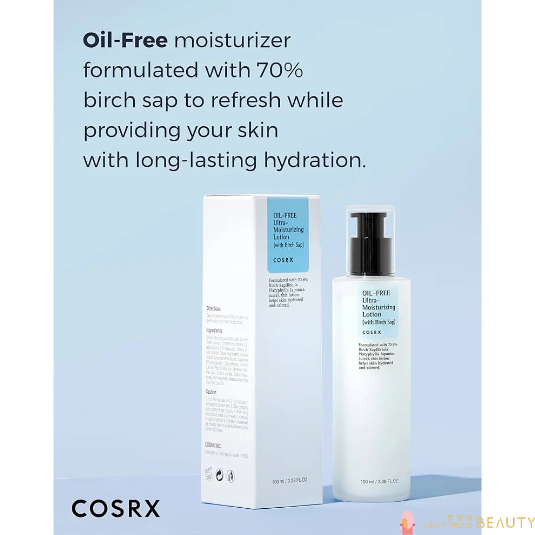 COSRX Oil Free Ultra Moisturizing Lotion with Birch Sap 100ml